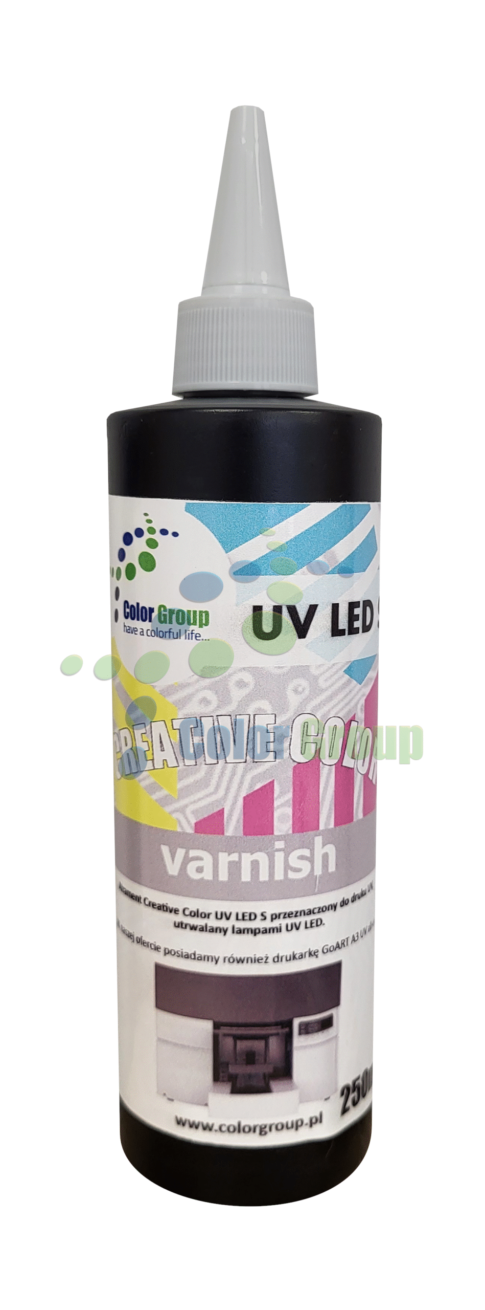 CREATIVE COLOR UV LED S (DTF UV) - VARNISH (0,25L)