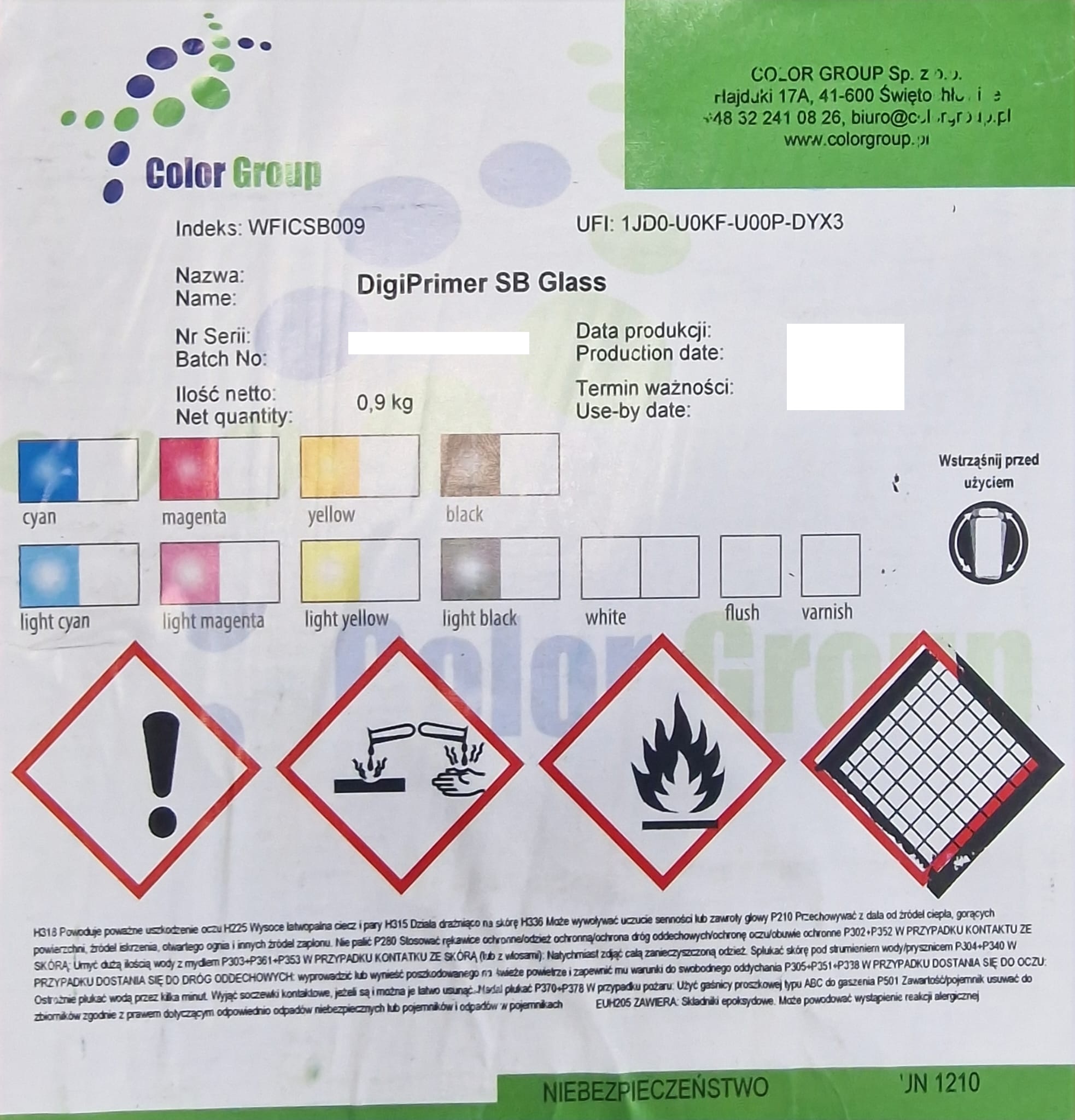 DigiPrimer SB Glass - do szkła, aluminium i ceramiki - obrazek 2